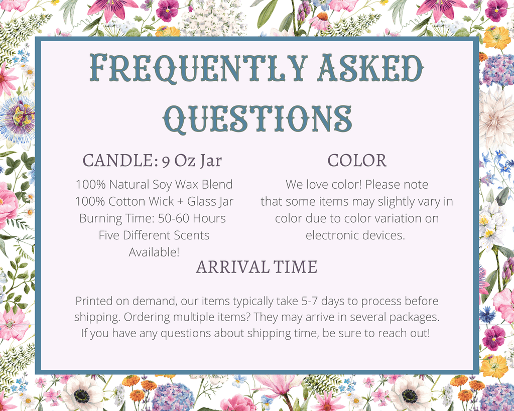 Funny Book Lover Candle